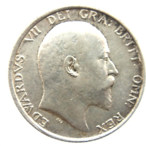 3073 - 1910 - Silver Shilling of Edward VII. P&P Group 1 (£14+VAT for the first lot and £1+VAT for subseque... 