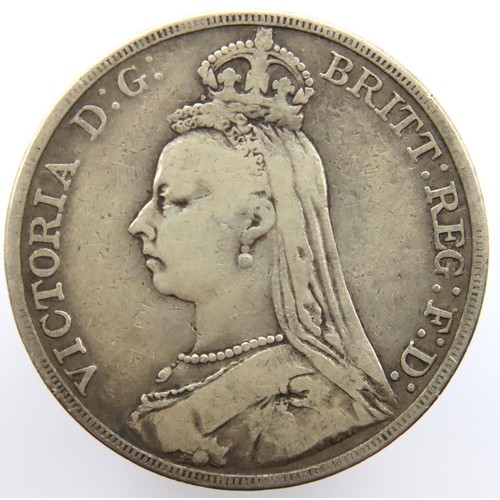 3068 - 1889 Crown of Queen Victoria. P&P Group 1 (£14+VAT for the first lot and £1+VAT for subsequent lots)