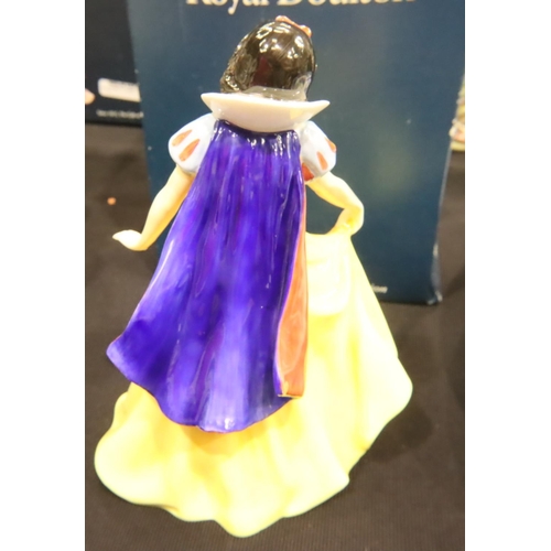 143 - Royal Doulton limited edition figurine, Snow White, 55/2000, H: 20 cm. P&P Group 2 (£18+VAT for the ... 