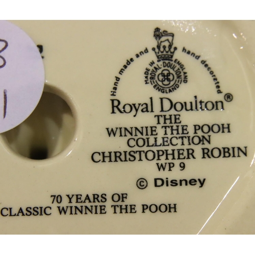 152 - Royal Doulton Christopher Robin figurine, H: 13 cm. P&P Group 1 (£14+VAT for the first lot and £1+VA... 