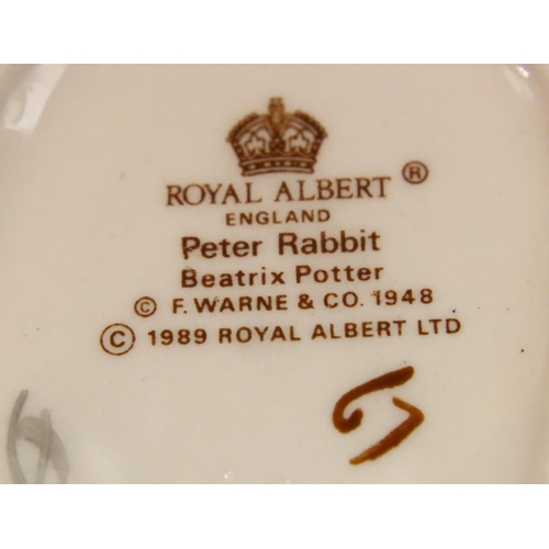 172 - Royal Doulton and Royal Albert ceramic Beatrix Potter figures to include Peter Rabbit, Primrose Dorm... 