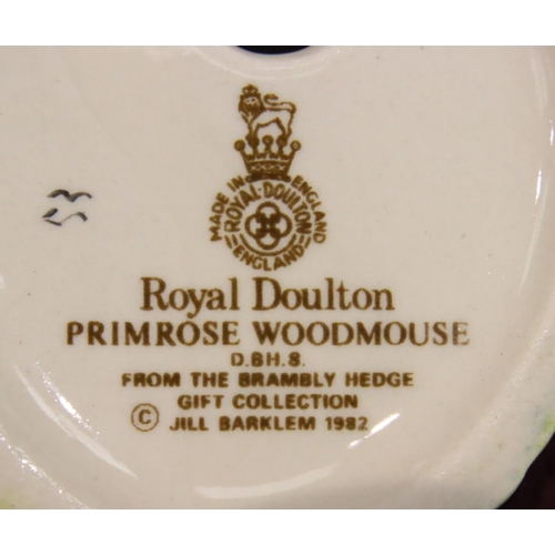 172 - Royal Doulton and Royal Albert ceramic Beatrix Potter figures to include Peter Rabbit, Primrose Dorm... 