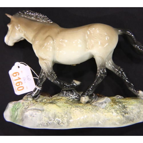 191 - Boxed Beswick Przewalski Wild Horse, limited edition 668/1000, H: 17 cm. P&P Group 2 (£18+VAT for th... 