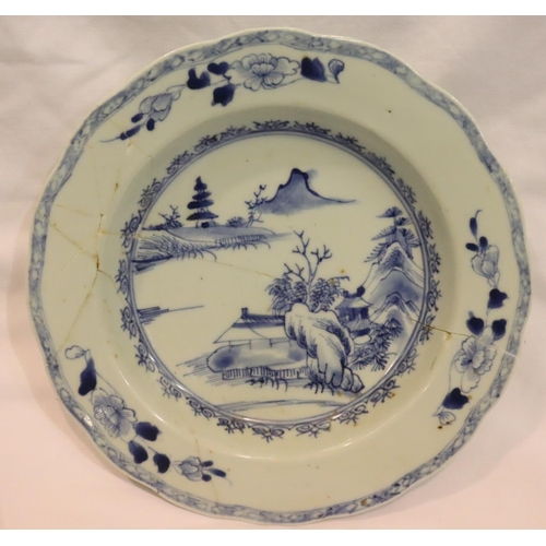 267 - Collection of Chinese porcelain, all 18th Century.  Not available for in-house P&P, contact Paul O'H... 