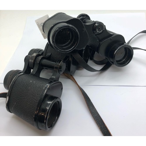 428 - Two pairs of binoculars; Omiquia, and Nipper. P&P Group 2 (£18+VAT for the first lot and £3+VAT for ... 