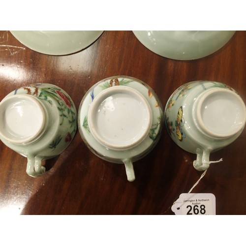 268 - 19th Century collection of Chinese porcelain. P&P Group 3 (£25+VAT for the first lot and £5+VAT for ... 