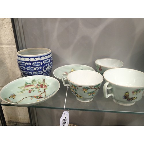 268 - 19th Century collection of Chinese porcelain. P&P Group 3 (£25+VAT for the first lot and £5+VAT for ... 