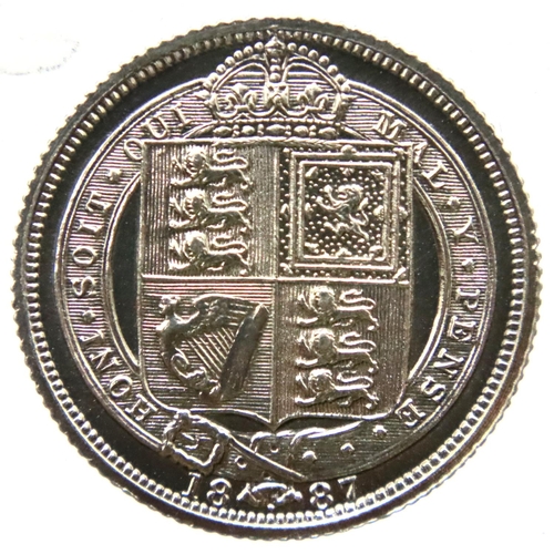 3062 - 1887 sixpence of Queen Victoria. P&P Group 1 (£14+VAT for the first lot and £1+VAT for subsequent lo... 