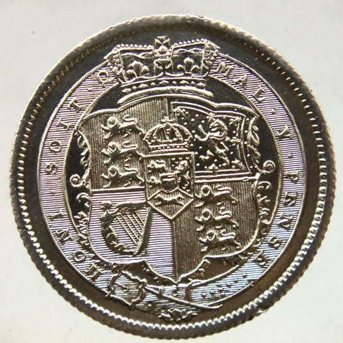 3069 - 1820 shilling of George III. P&P Group 1 (£14+VAT for the first lot and £1+VAT for subsequent lots)