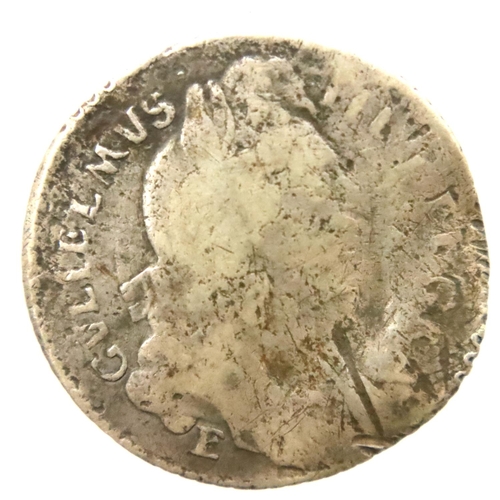 3071 - William III sixpence, Exeter mint. P&P Group 1 (£14+VAT for the first lot and £1+VAT for subsequent ... 