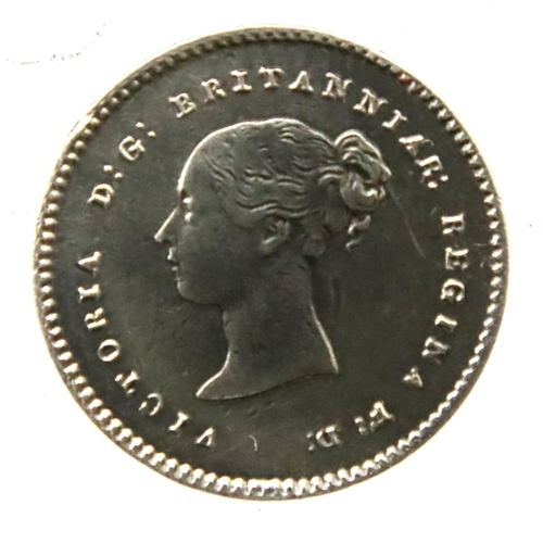 3073 - 1866 Maundy two-pence of Queen Victoria. P&P Group 1 (£14+VAT for the first lot and £1+VAT for subse... 