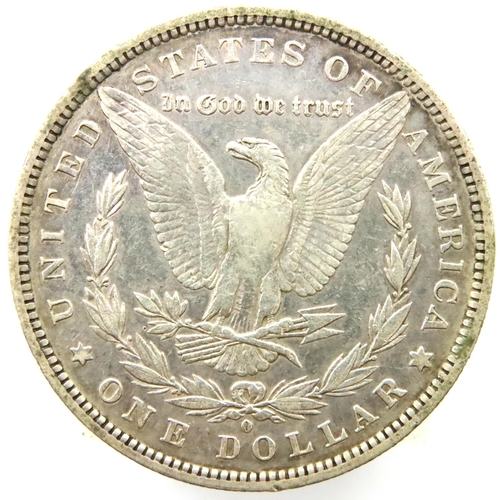 3084 - 1882 USA Morgan dollar, New Orleans mint. P&P Group 1 (£14+VAT for the first lot and £1+VAT for subs... 