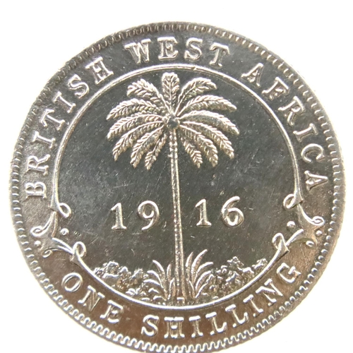 3099 - 1916 British West Africa shilling of George V. P&P Group 1 (£14+VAT for the first lot and £1+VAT for... 