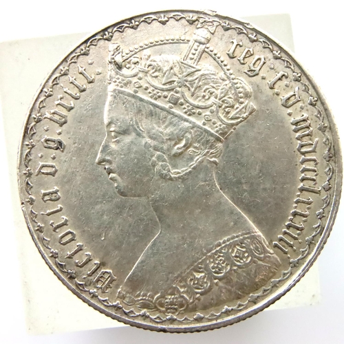 3116 - 1883 gothic florin of Queen Victoria. P&P Group 1 (£14+VAT for the first lot and £1+VAT for subseque... 