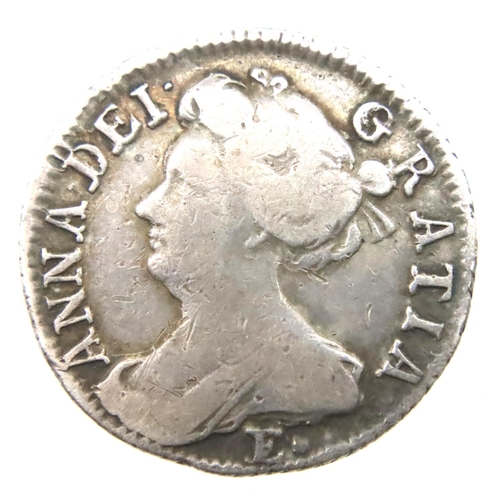 3036 - Queen Anne sixpence, Edinburgh mint. P&P Group 1 (£14+VAT for the first lot and £1+VAT for subsequen... 