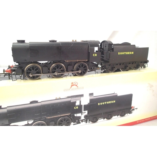 2078 - Hornby R2343, Class Q1, Southern Black, C8, very good condition.
Detail pack fitted, missing inner c... 