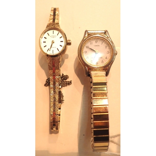 1063 - Two ladies wristwatches, Lotus and Rotary. P&P Group 1 (£14+VAT for the first lot and £1+VAT for sub... 