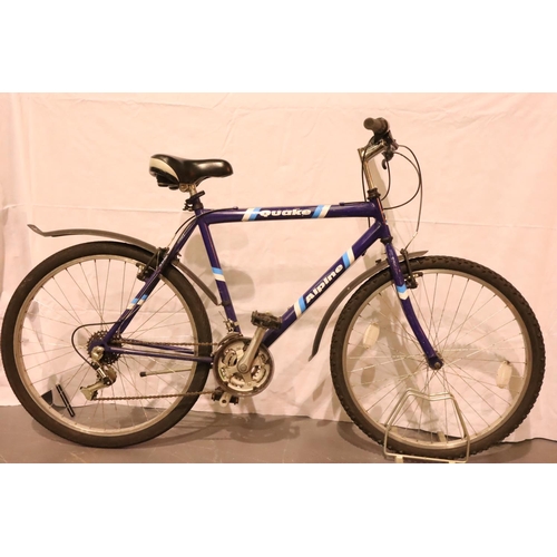 1004 - Alpine Quake 18 speed gents trail bike. Not available for in-house P&P, contact Paul O'Hea at Mailbo... 