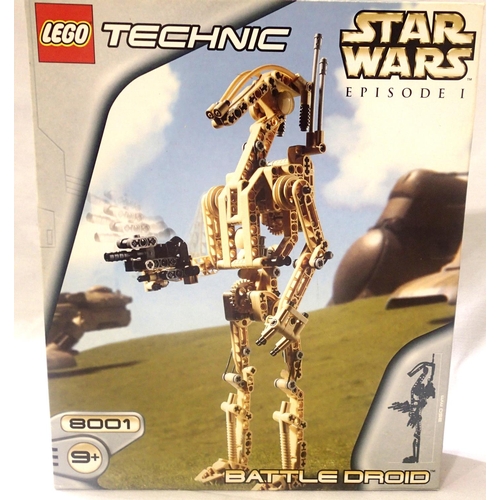 2105 - Lego Technic 8001 Star Wars Ep 1 Battle Droid. P&P Group 1 (£14+VAT for the first lot and £1+VAT for... 