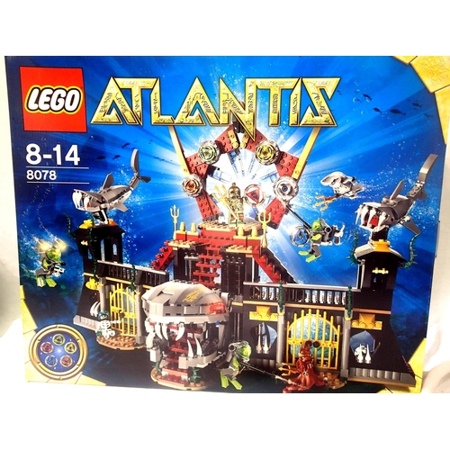 2107 - Lego Atlantis 8078. P&P Group 2 (£18+VAT for the first lot and £3+VAT for subsequent lots)