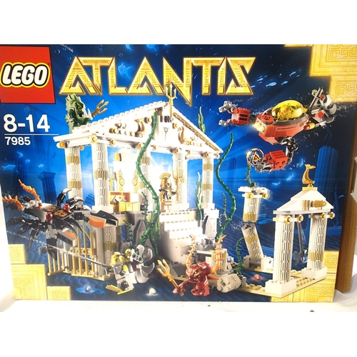 2109 - Lego Atlantis 7985. P&P Group 1 (£14+VAT for the first lot and £1+VAT for subsequent lots)