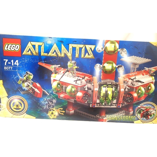 2110 - Lego Atlantis 8077 Transforms. P&P Group 1 (£14+VAT for the first lot and £1+VAT for subsequent lots... 