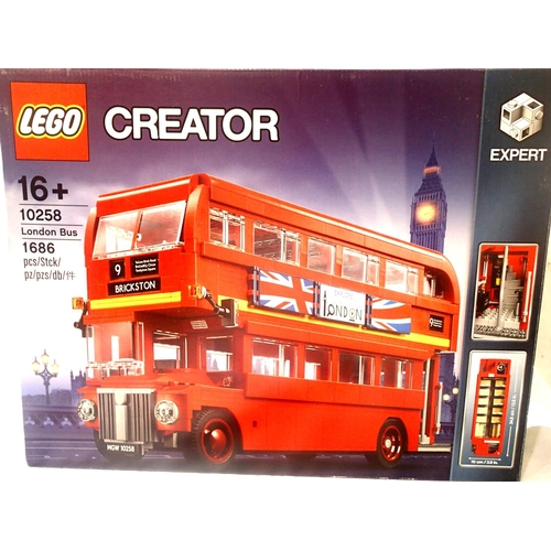 2115 - Lego Creator Expert 10258 London Bus. P&P Group 2 (£18+VAT for the first lot and £3+VAT for subseque... 