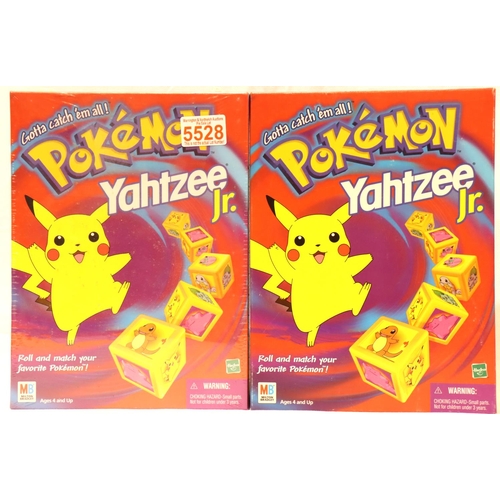 2394 - Pokemon new sealed Yahtzee JR with a further opened set. P&P Group 2 (£18+VAT for the first lot and ... 