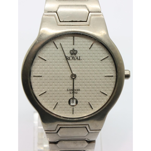 103 - Boxed Royal London wristwatch and a Seiko example. P&P Group 1 (£14+VAT for the first lot and £1+VAT... 