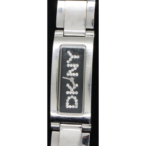 109 - DKNY; ladies boxed stainless steel wristwatch. P&P Group 1 (£14+VAT for the first lot and £1+VAT for... 