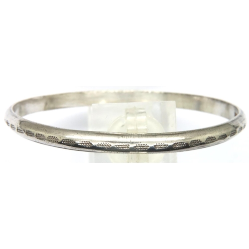 56 - Three 925 silver bangles, combined 41g. P&P Group 1 (£14+VAT for the first lot and £1+VAT for subseq... 