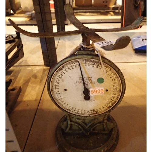 1767 - Vintage Salter potato scales. Not available for in-house P&P, contact Paul O'Hea at Mailboxes on 019... 