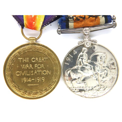 3274 - WWI British War & Victory medals privately named. P&P Group 1 (£14+VAT for the first lot and £1+VAT ... 