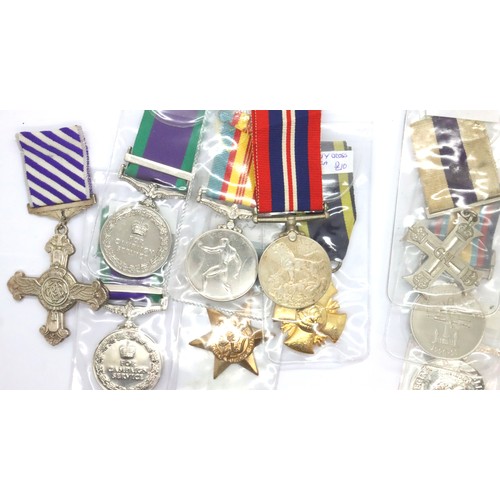 3275 - Collection of replica medals (10). P&P Group 1 (£14+VAT for the first lot and £1+VAT for subsequent ... 