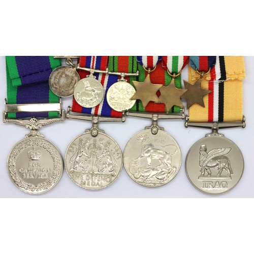 3277 - Copy WWII and later medals and a miniature set. P&P Group 1 (£14+VAT for the first lot and £1+VAT fo... 