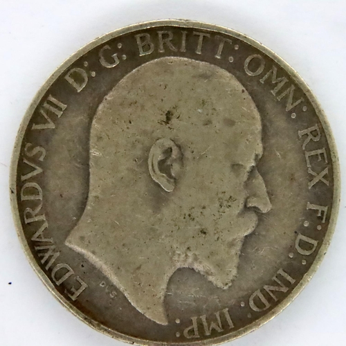 3012 - 1908 silver Florin of Edward VII. P&P Group 1 (£14+VAT for the first lot and £1+VAT for subsequent l... 