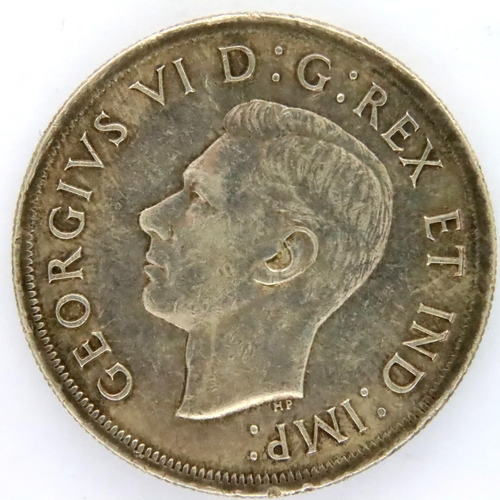 3016 - 1939 silver Dollar of Canada - George VI. P&P Group 1 (£14+VAT for the first lot and £1+VAT for subs... 