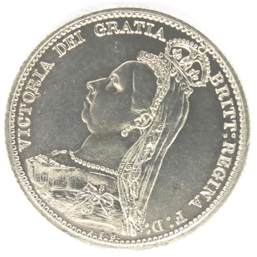 3047 - 1887 silver Sixpence of Queen Victoria. P&P Group 1 (£14+VAT for the first lot and £1+VAT for subseq... 