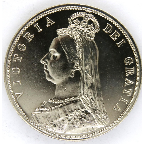 3061 - 1887 silver Half Crown of Queen Victoria. P&P Group 1 (£14+VAT for the first lot and £1+VAT for subs... 