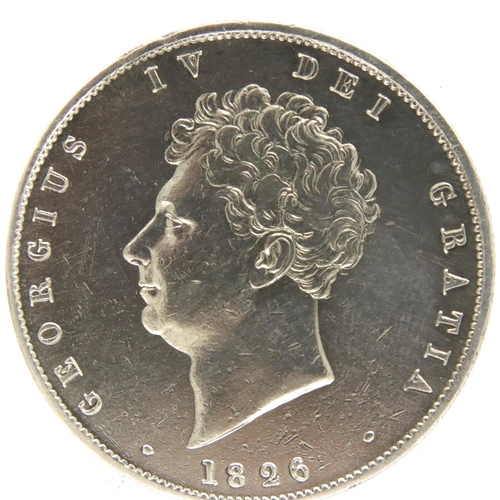 3062 - 1826 silver Half Crown of George IV. P&P Group 1 (£14+VAT for the first lot and £1+VAT for subsequen... 