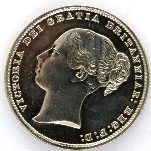 3066 - 1865 Die 49 silver Shilling of Queen Victoria. P&P Group 1 (£14+VAT for the first lot and £1+VAT for... 