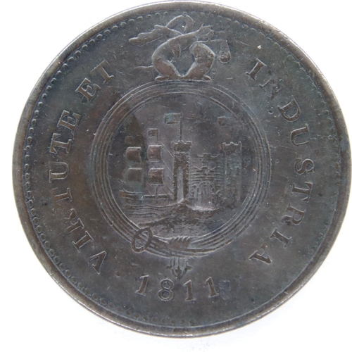 3094 - 1811 Bristol / South Wales Penny token. P&P Group 1 (£14+VAT for the first lot and £1+VAT for subseq... 