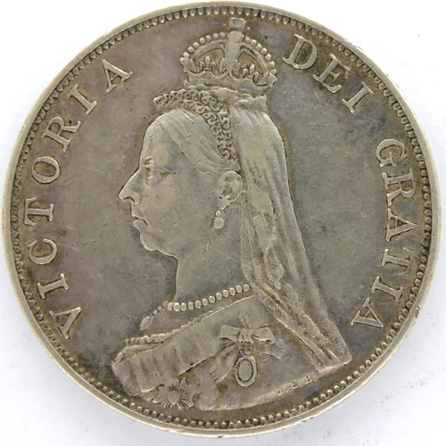 3101 - 1889 Double Florin of Queen Victoria. P&P Group 1 (£14+VAT for the first lot and £1+VAT for subseque... 