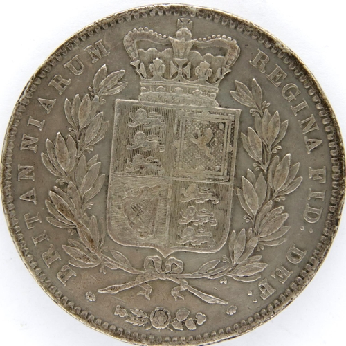 3116 - 1847 silver Crown of Queen Victoria (XI). P&P Group 1 (£14+VAT for the first lot and £1+VAT for subs... 