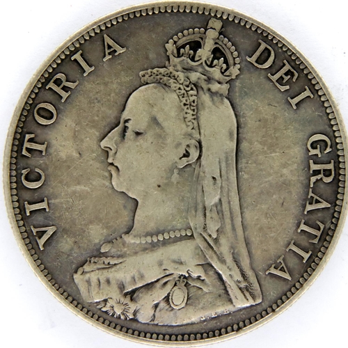 3118 - 1887 Double Florin of Queen Victoria. P&P Group 1 (£14+VAT for the first lot and £1+VAT for subseque... 