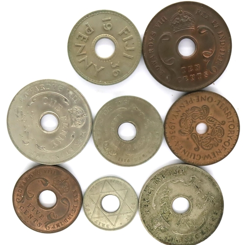 3138 - 1936 British Territory coins of Edward VIII. P&P Group 1 (£14+VAT for the first lot and £1+VAT for s... 