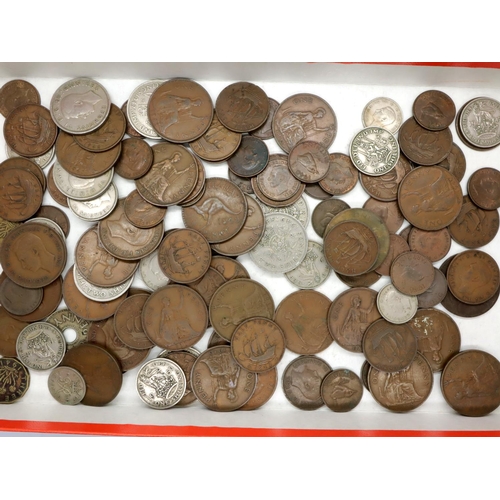 3147 - Coin collection; coins of George VI including territories and some silver. P&P Group 2 (£18+VAT for ... 