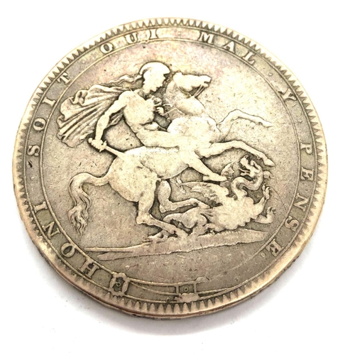 3167 - 1819 silver Crown of George III. P&P Group 1 (£14+VAT for the first lot and £1+VAT for subsequent lo... 