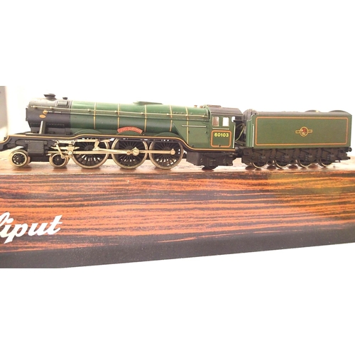 2023 - Liliput Flying Scotsman, 60103, BR Green, Late Crest, in good to very good condition, box fair. P&P ... 