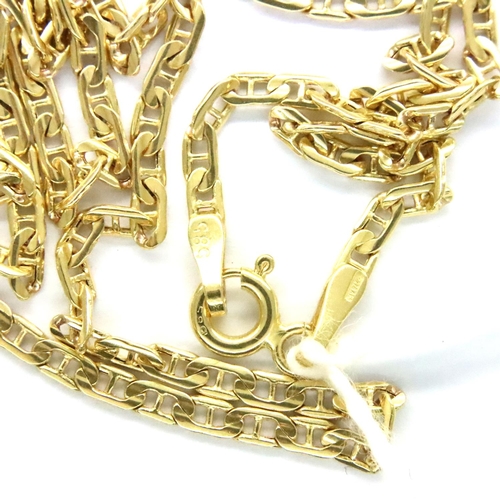 74 - 14ct gold neck chain, L: 46 cm, 2.1g. P&P Group 1 (£14+VAT for the first lot and £1+VAT for subseque... 